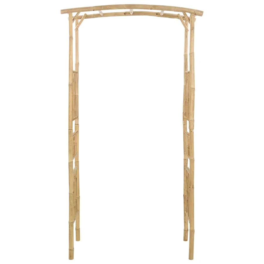 Arche de jardin Naturel 110 x 40 x 205 cm Bambou - 3