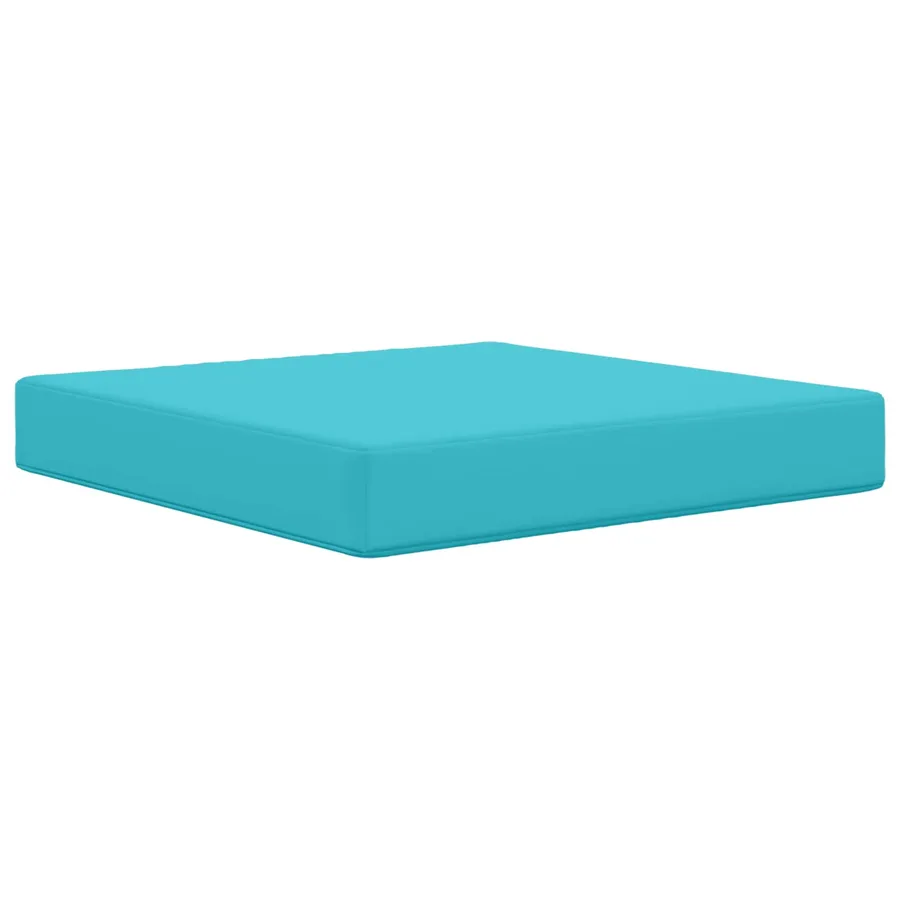 Coussin de canapé d'extérieur 3 pcs Turquoise Polyester - 4