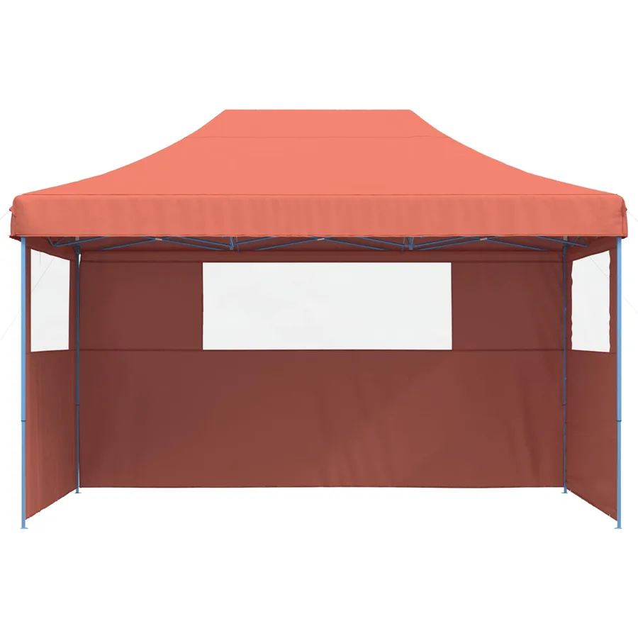 Tente de fête Terre cuite 292 x 440 x 315 cm Tissu Oxford - 3