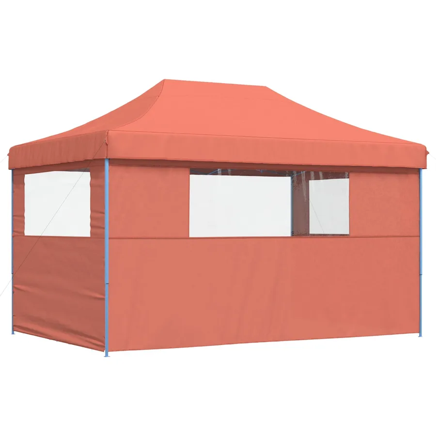 Tente de fête Terre cuite 292 x 440 x 315 cm Tissu Oxford - 6