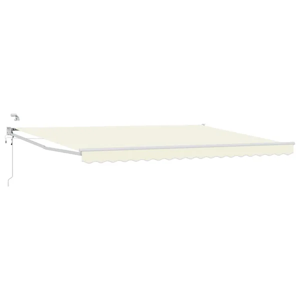 Auvent rétractable électrique Crème 4,5 × 3 m