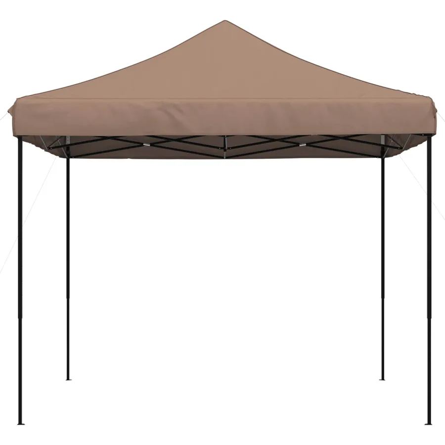 Tente de fête Marron 292 x 292 x 315 cm Tissu Oxford - 5