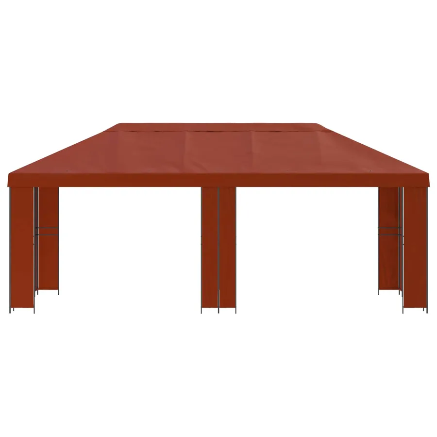 Abri de jardin 6 x 3 m Terre cuite Polyester et Acier 190 - 3