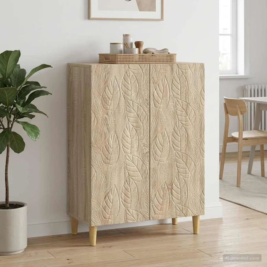 Buffet Chêne Sonoma 66 x 34,5 x 90 cm Bois d'ingénierie