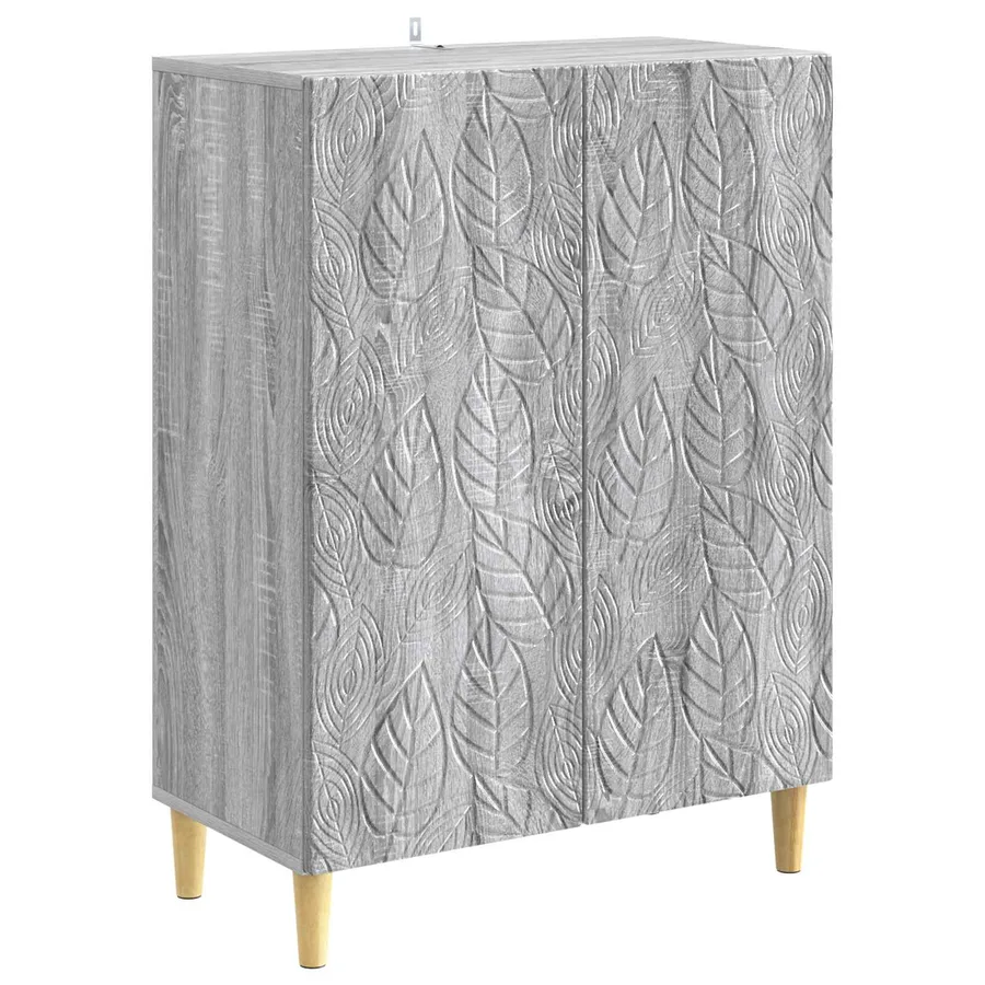 Buffet Sonoma gris 66 x 34,5 x 90 cm Bois d'ingénierie - 2