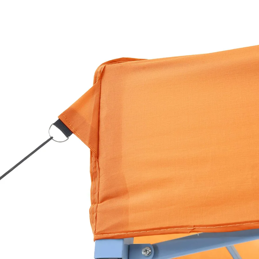 Tente de fête Orange 292 x 292 x 315 cm Tissu Oxford - 7