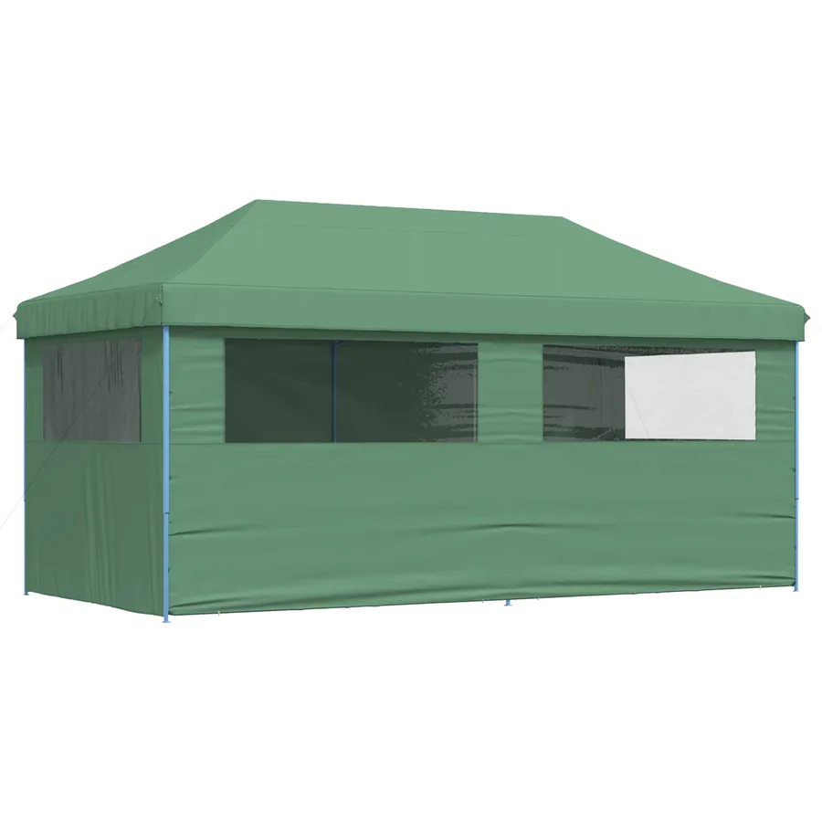 Tente de fête Vert 292 x 580 x 315 cm Tissu Oxford - 7