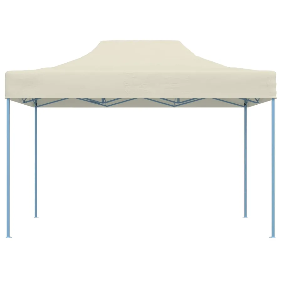 Tente de fête Crème 280 x 410 x 315 cm Tissu Oxford - 2
