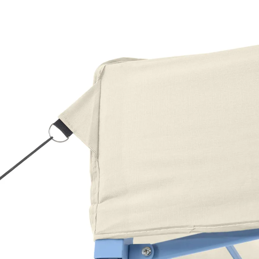 Tente de fête Crème 280 x 410 x 315 cm Tissu Oxford - 4