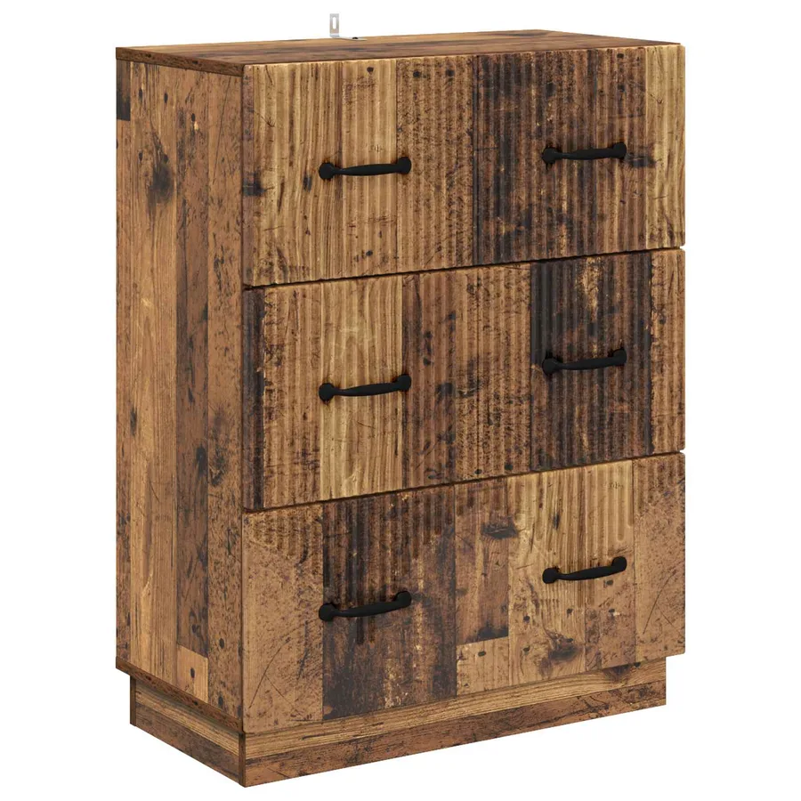 Armoire à tiroirs Bois ancien 66 x 34,5 x 87 cm - 2