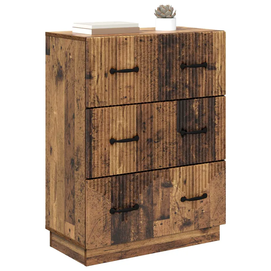 Armoire à tiroirs Bois ancien 66 x 34,5 x 87 cm - 3