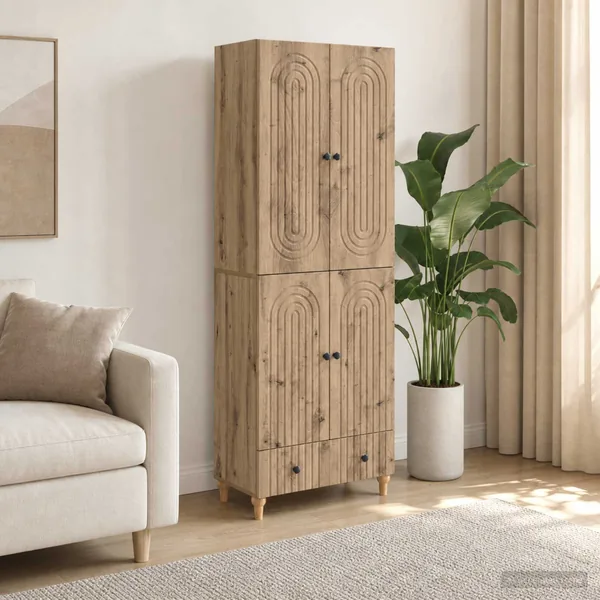 Ensemble de Meubles 2 pc Bois d'ingénierie