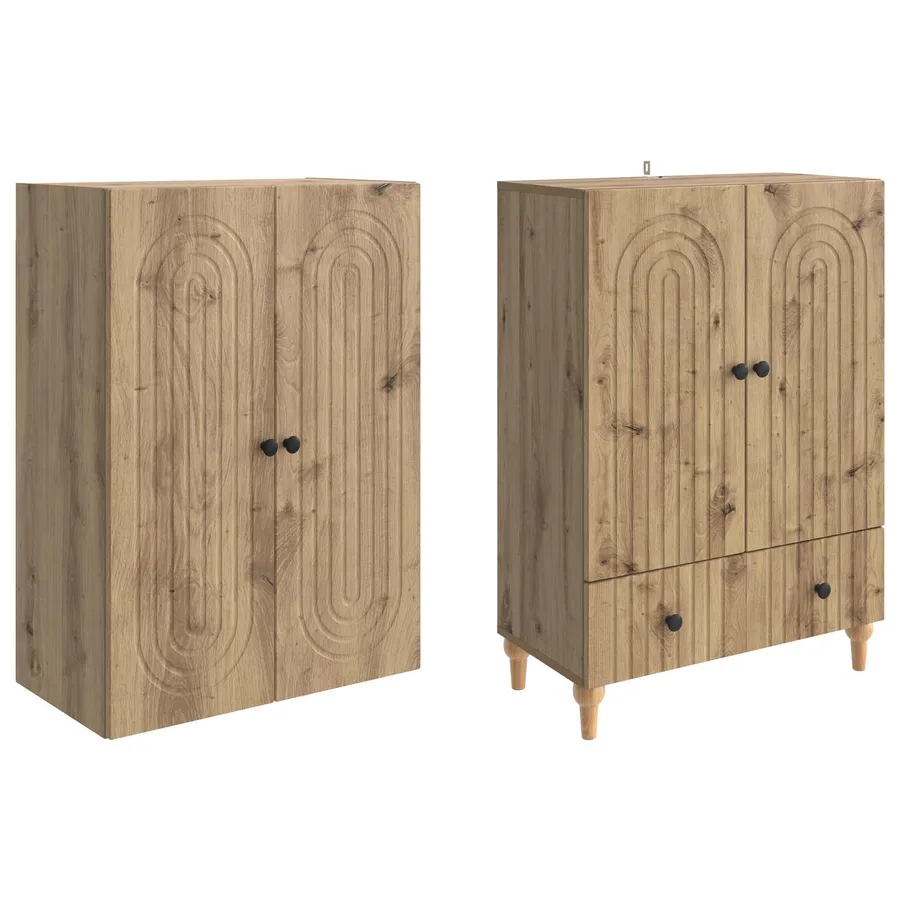 Ensemble de Meubles 2 pc Bois d'ingénierie - 5