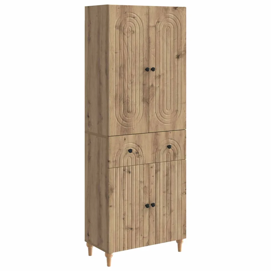 Ensemble de Meubles 2 pc Bois d'ingénierie - 2