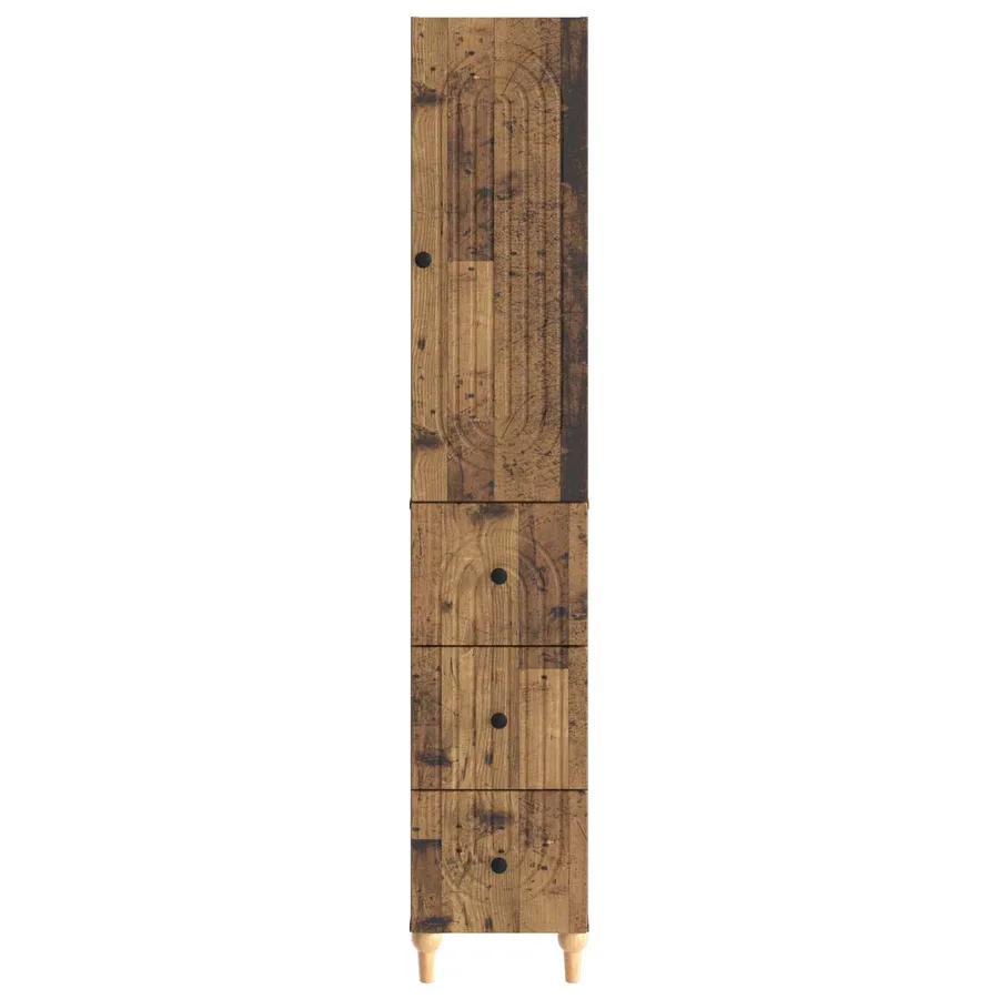 Ensemble de Meubles 2 pcs 33 x 34,5 x 90 cm Bois d'ingénierie - 5