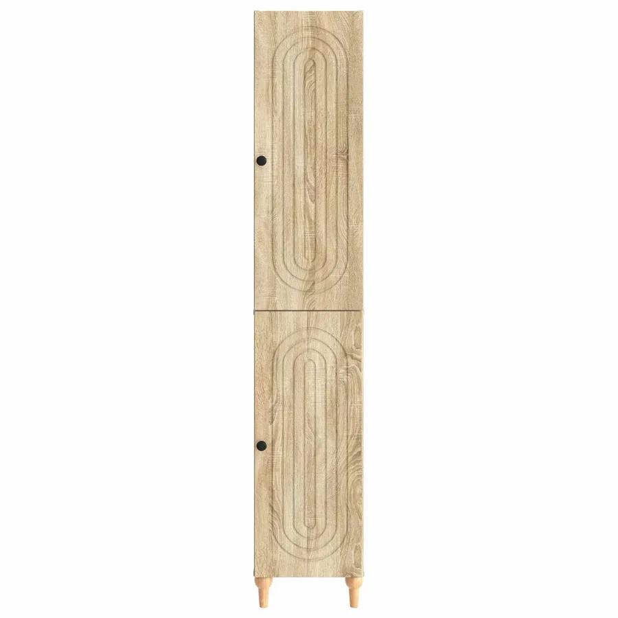 Ensemble de Meubles 2 pcs Chêne Sonoma Bois d'ingénierie - 5