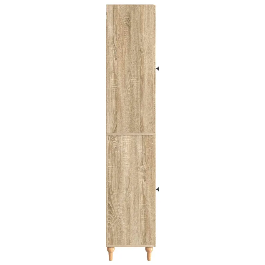 Ensemble de Meubles 2 pcs Chêne Sonoma Bois d'ingénierie - 6