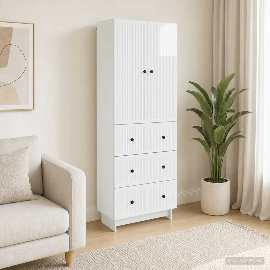 Ensemble de Meubles 2 pcs 66 x 34,5 x 90 cm Bois d'ingénierie