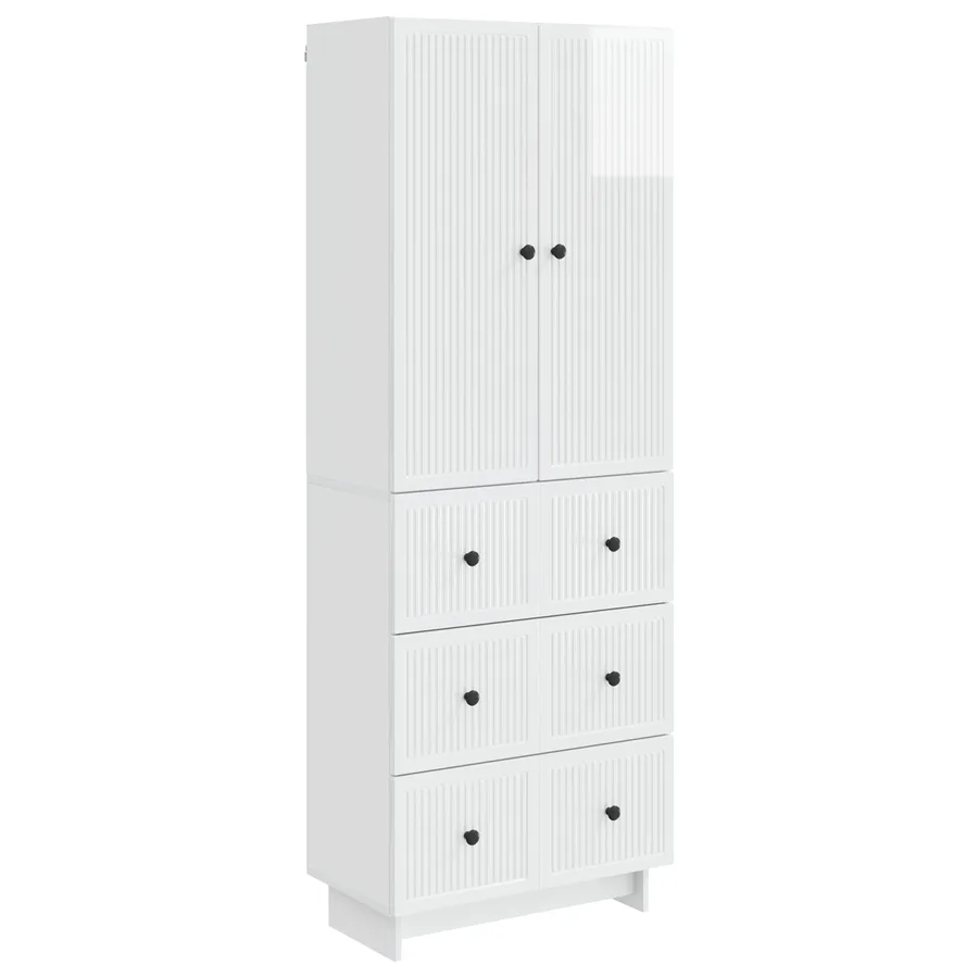 Ensemble de Meubles 2 pcs 66 x 34,5 x 90 cm Bois d'ingénierie - 2
