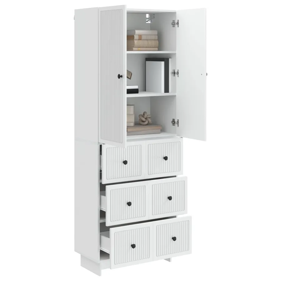 Ensemble de Meubles 2 pcs 66 x 34,5 x 90 cm Bois d'ingénierie - 3