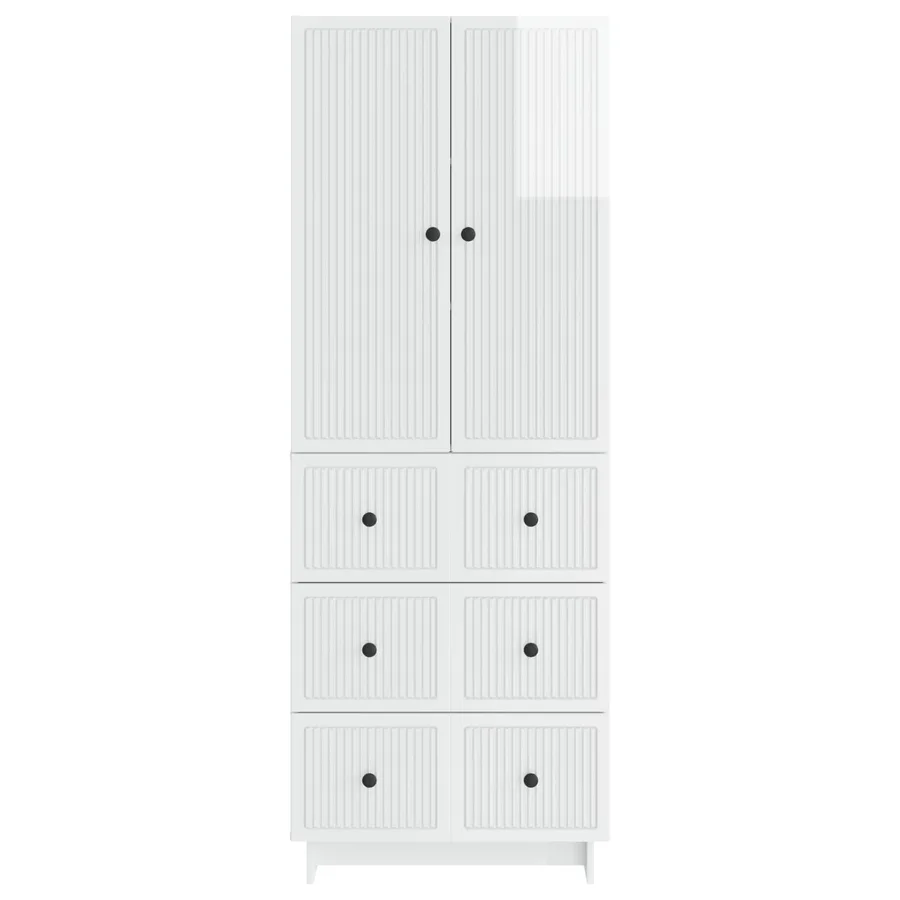 Ensemble de Meubles 2 pcs 66 x 34,5 x 90 cm Bois d'ingénierie - 5