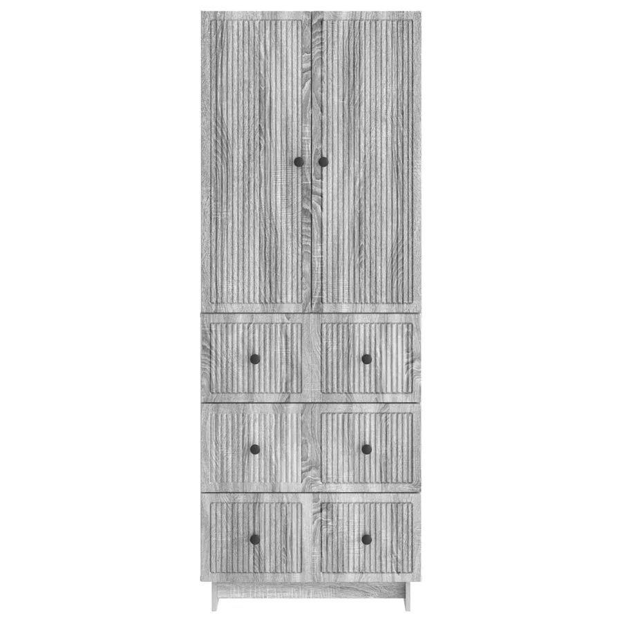 Ensemble de Meubles 2 pcs 66 x 34,5 x 90 cm Bois d'ingénierie - 5