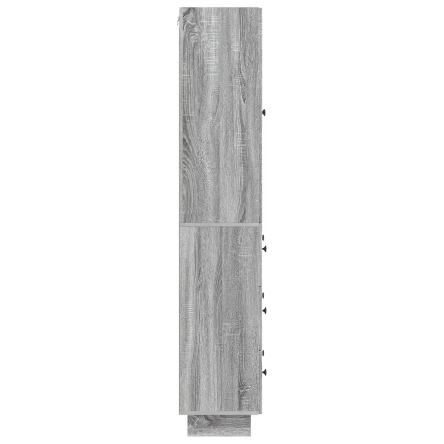 Ensemble de Meubles 2 pcs 66 x 34,5 x 90 cm Bois d'ingénierie - 6