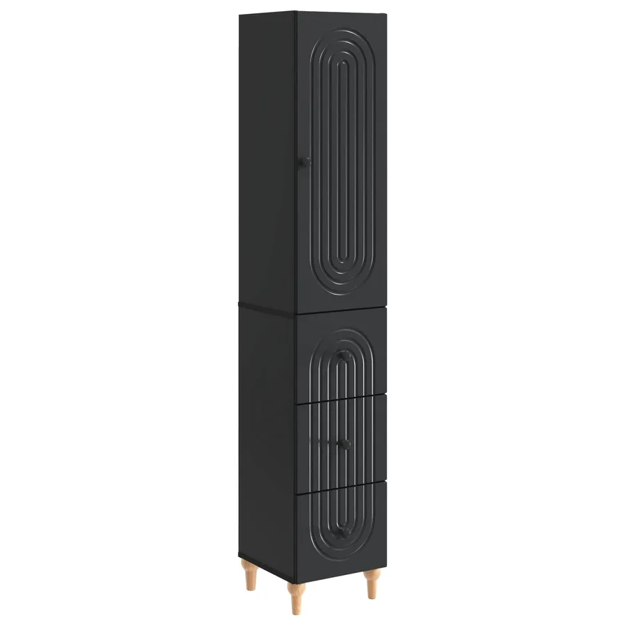 Ensemble de Meubles 2 pcs 33 x 34,5 x 90 cm Bois d'ingénierie - 2
