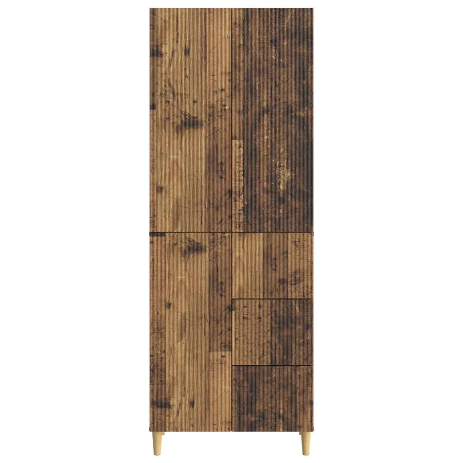 Ensemble de Meubles 2 pcs 66 x 34,5 x 90 cm Bois d'ingénierie - 5