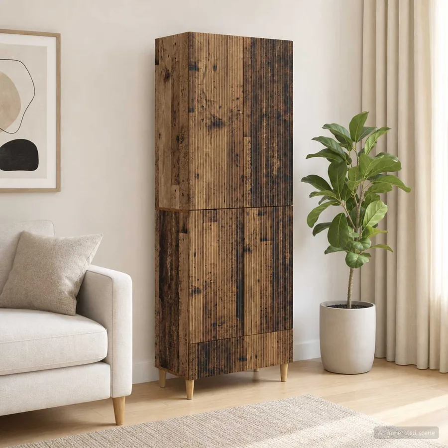 Ensemble de Meubles 2 pcs 66 x 34,5 x 95 cm Bois d'ingénierie