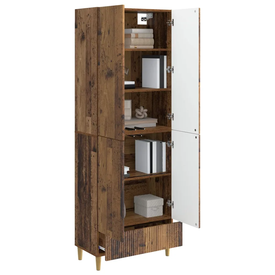 Ensemble de Meubles 2 pcs 66 x 34,5 x 95 cm Bois d'ingénierie - 3