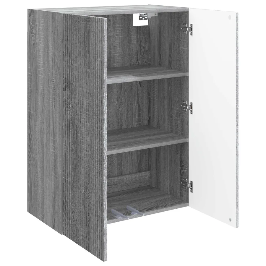 Armoire Murale Sonoma gris 66 x 34,5 x 90 cm Bois d'ingénierie - 3