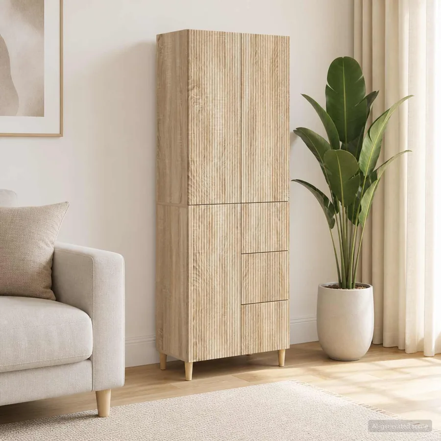 Ensemble de Meubles 2 pcs 66 x 34,5 x 90 cm Bois d'ingénierie