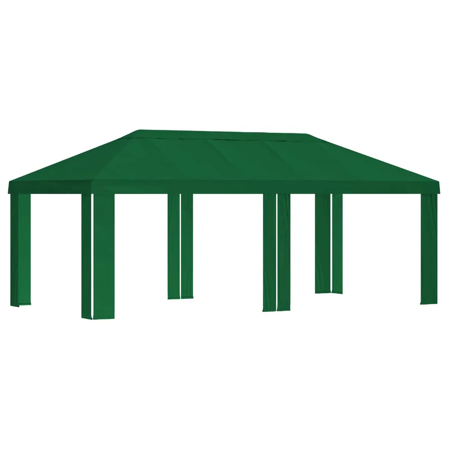 Housse de Gazebo 6 x 3 m Vert Polyester 190 gsm - 2