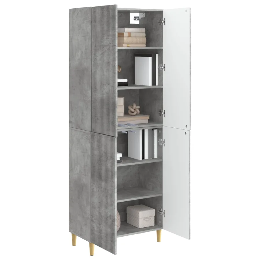 Ensemble de Meubles 2 pcs 66 x 34,5 x 90 cm Bois d'ingénierie - 3