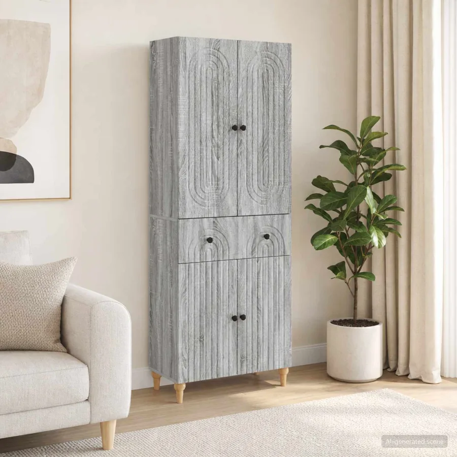 Ensemble de Meubles 2 pcs 66 x 34,5 x 90 cm Bois d'ingénierie