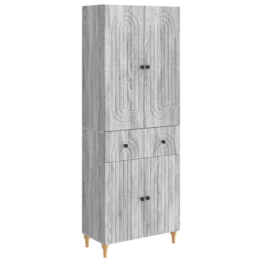 Ensemble de Meubles 2 pcs 66 x 34,5 x 90 cm Bois d'ingénierie - 2