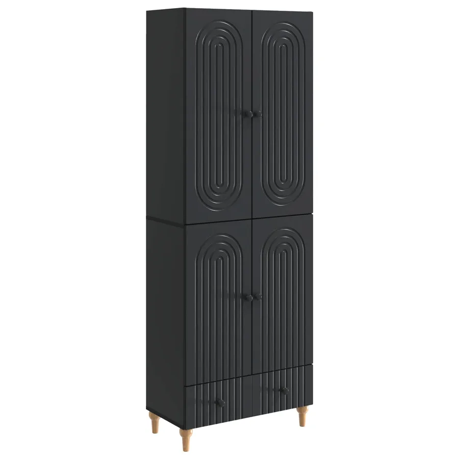 Ensemble de Meubles 2 pcs 66 x 34,5 x 95 cm Bois d'ingénierie - 2