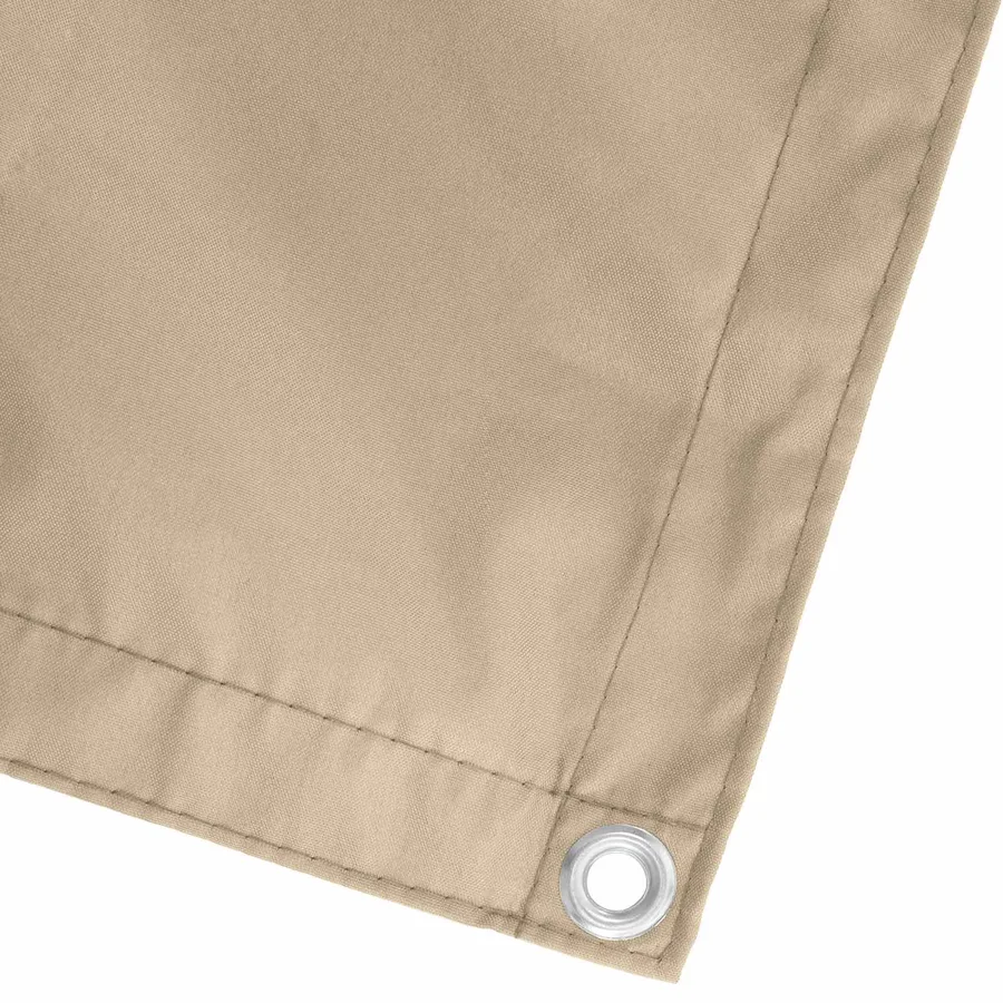 Écran de balcon Beige 100 x 300 cm Tissu Oxford - 3