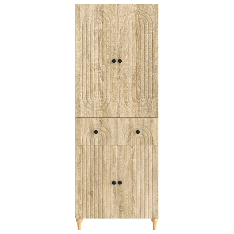 Ensemble de Meubles 2 pcs 66 x 34,5 x 90 cm Bois d'ingénierie - 5