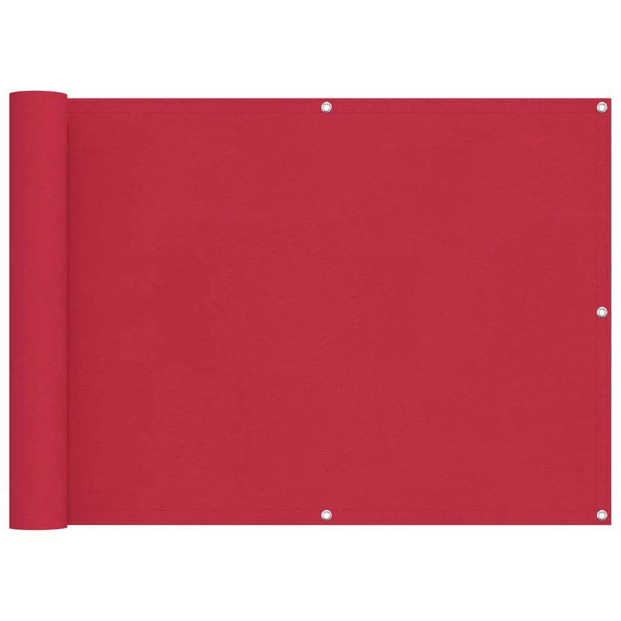 Écran de balcon Bordeaux 75 x 300 cm Tissu Oxford - 2