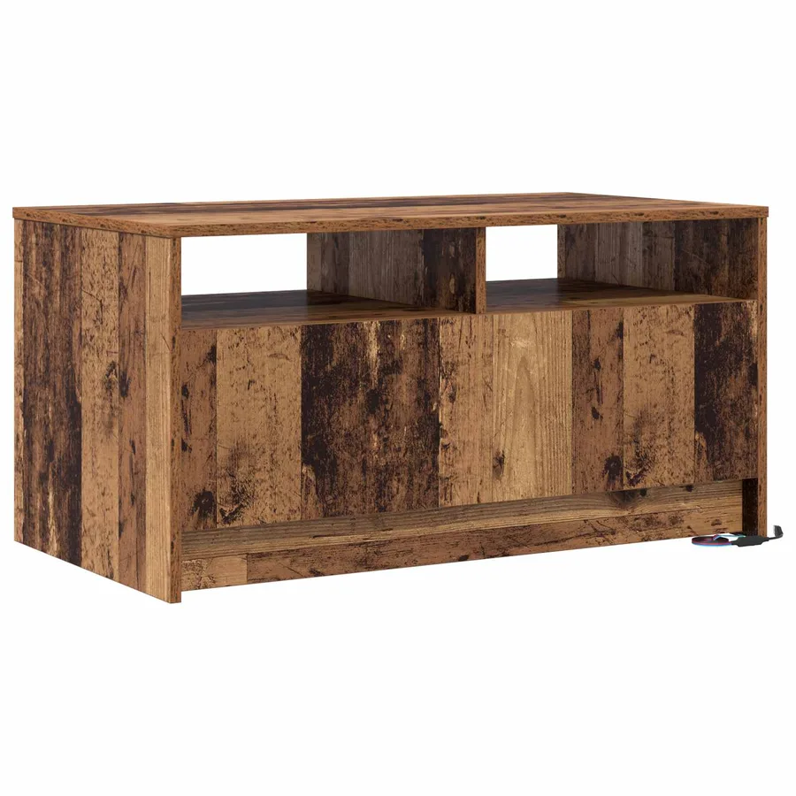 Table basse Bois ancien 90 x 50 x 45 cm Bois d'ingénierie - 9