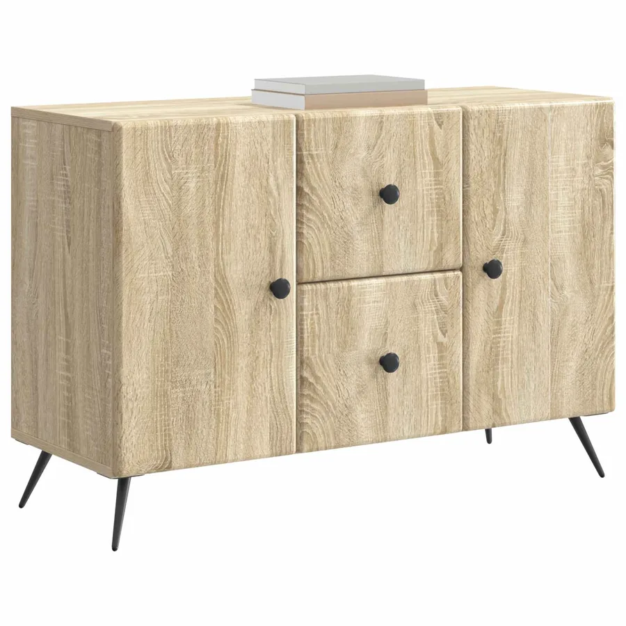 Buffet Chêne Sonoma 89 x 34,5 x 60 cm Bois d'ingénierie - 3