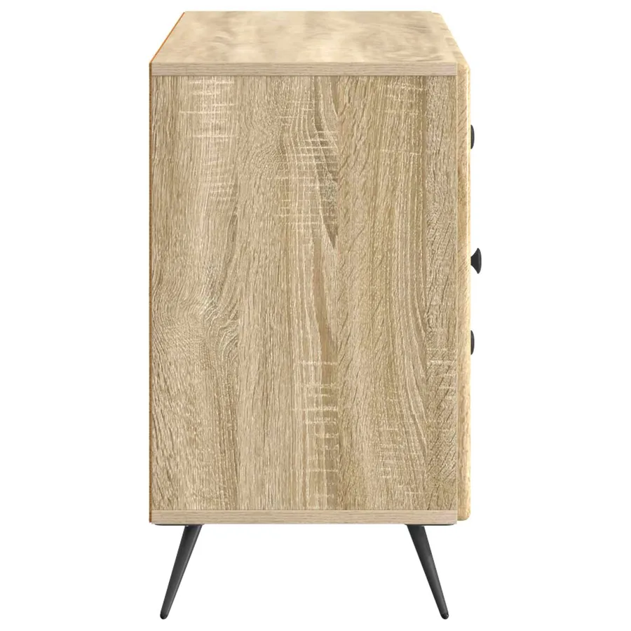Buffet Chêne Sonoma 89 x 34,5 x 60 cm Bois d'ingénierie - 7