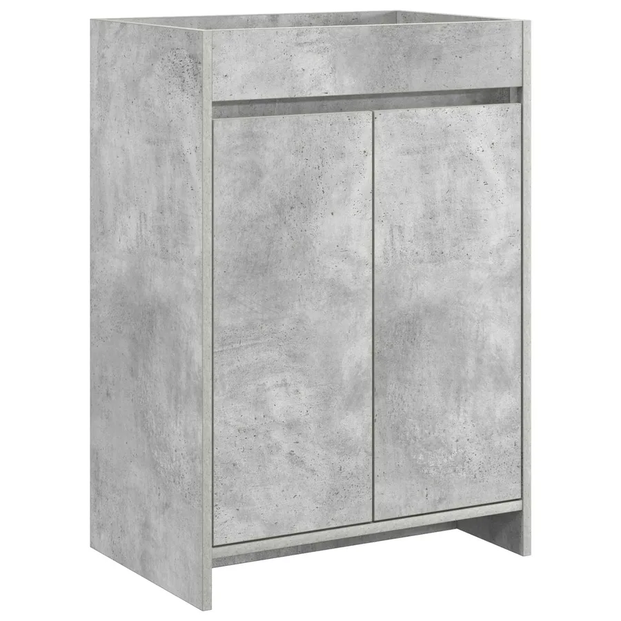 Ensemble de mobilier de salle de bain Gris béton - 4