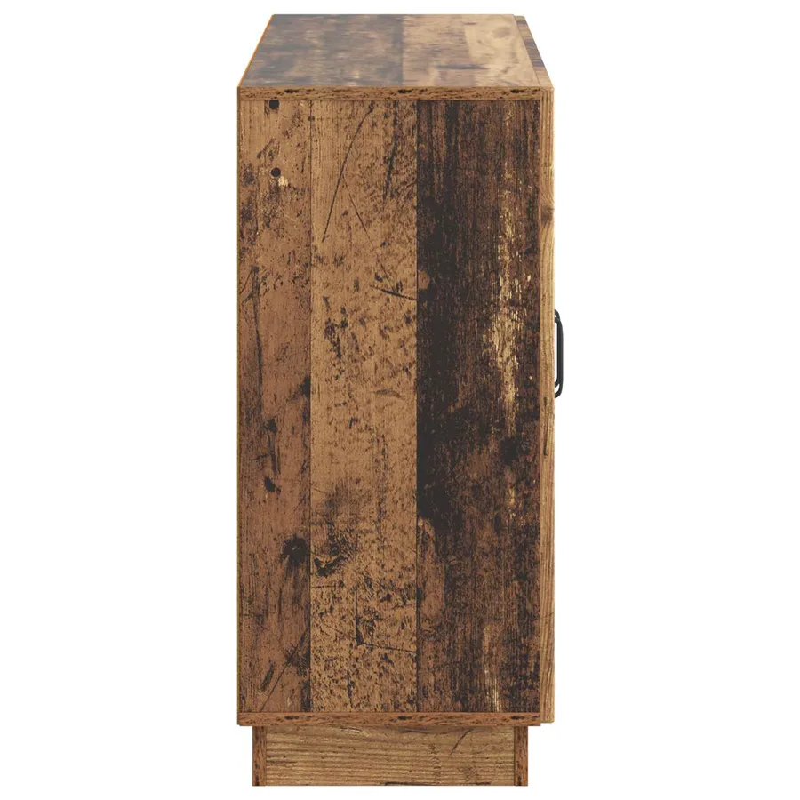 Buffet Bois ancien 89 x 34,5 x 77 cm Bois d'ingénierie - 7