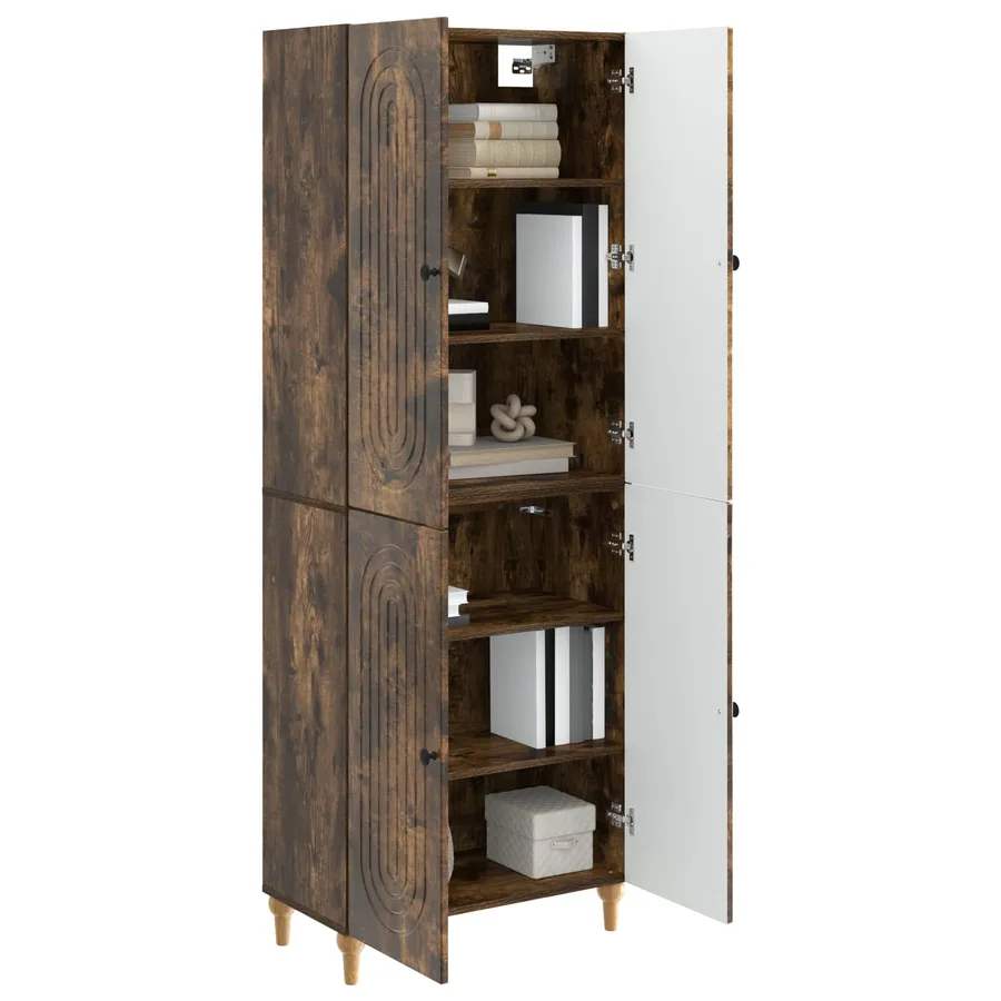 Ensemble de Meubles 2 pcs 66 x 34,5 x 90 cm Bois d'ingénierie - 3