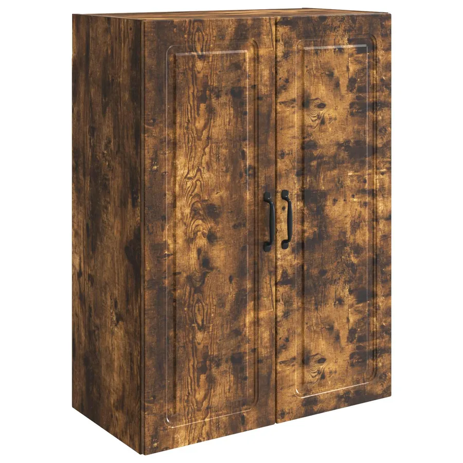 Armoire Murale Chêne fumé 66 x 34,5 x 90 cm Bois d'ingénierie - 2