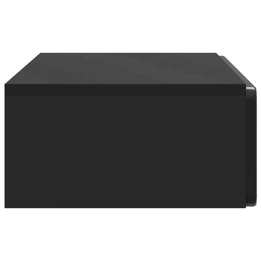 Table d'appoint murale Noir 87,5 x 34,5 x 17 cm - 6