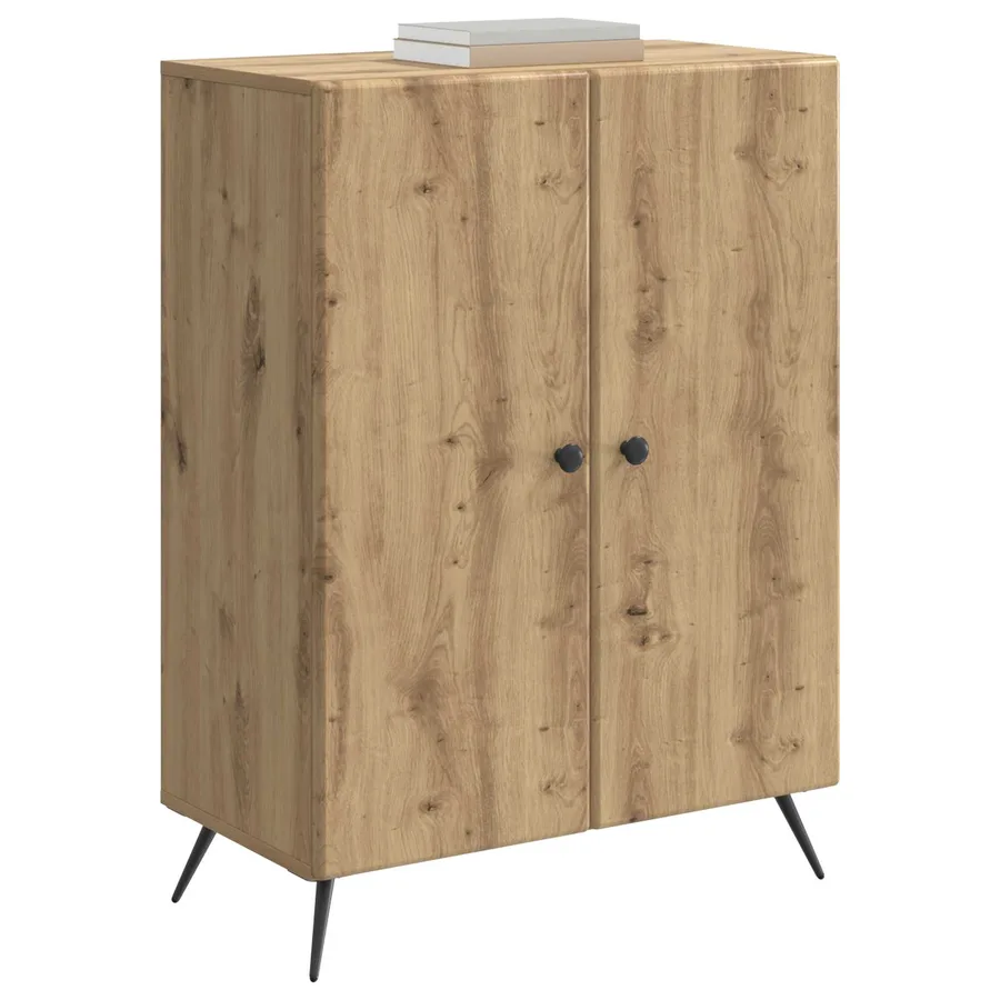 Buffet Chêne artisanal 66 x 34,5 x 90 cm Bois d'ingénierie - 3